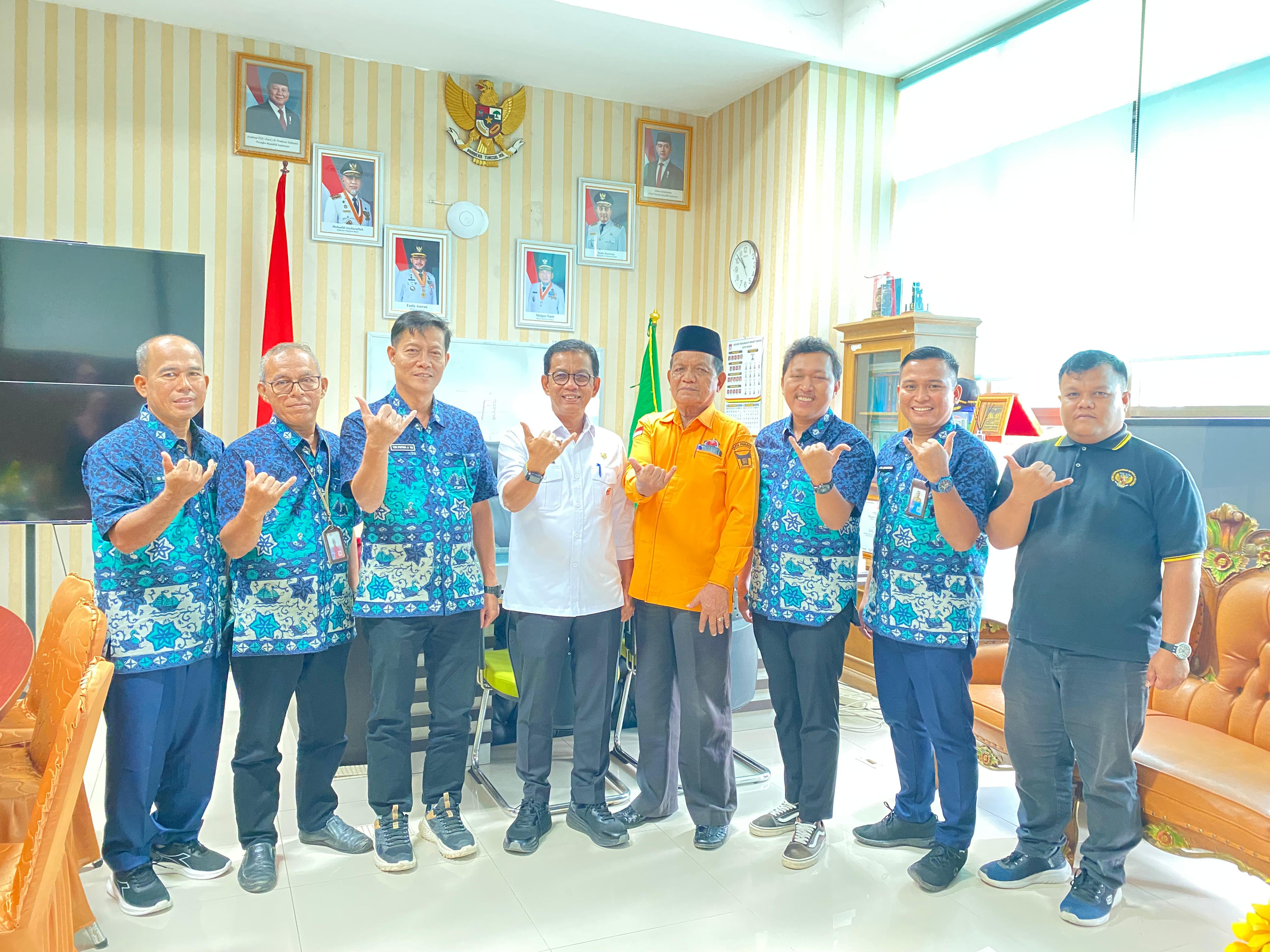 Kesbangpol Kota Padang Terima Kunjungan Kerja Kesbangpol Kota Jambi